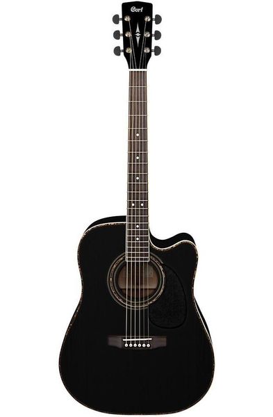 Електроакустична гітара CORT AD880CE (Black)