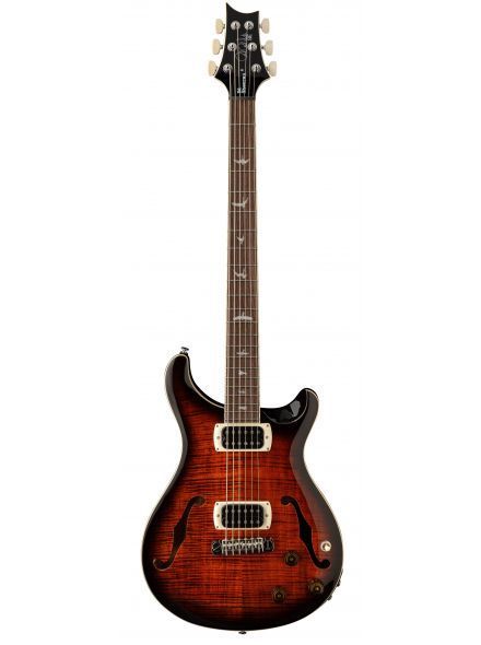 Електрогітара PRS SE Ed Sheeran Hollowbody I Baritone Piezo (Orange Tiger Smokeburst) з кейсом