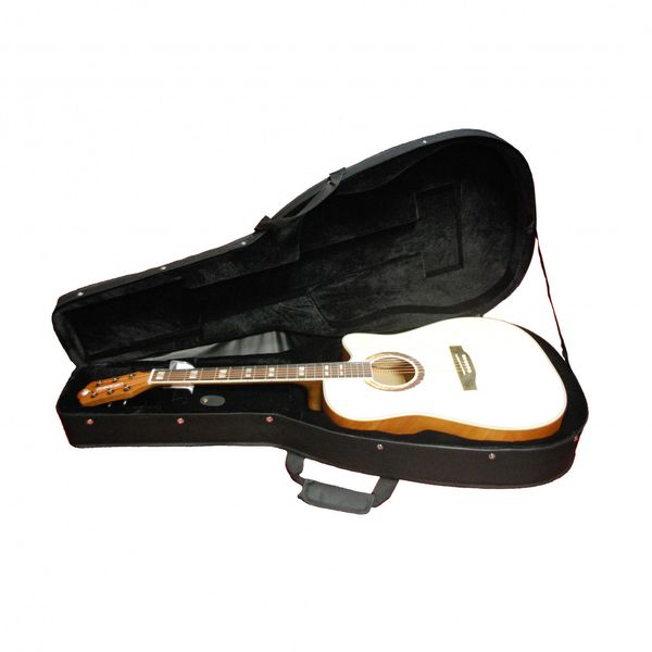 Кофр/Кейс для акустической гитары Alfabeto FOAM41, Черный