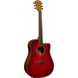Гітара електроакустична LAG Tramontane Special Edition T-RED-DCE Red Burst - фото 1