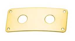 Разъем-планка PAXPHIL HJ006 GD Double Jack Plate (Gold)