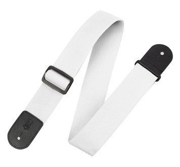 Гітарний ремінь Levy's M8POLY-WHT Classics Series Polypropylene Guitar Strap (White)