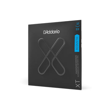 Струни для акустичної гітари D'ADDARIO XTAPB1253 XT Phosphor Bronze Light (12-53)
