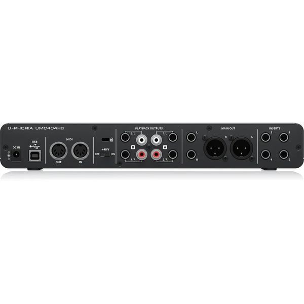 Аудіоінтерфейс BEHRINGER UMC404HD