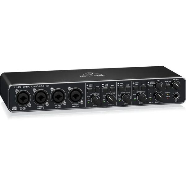 Аудіоінтерфейс BEHRINGER UMC404HD