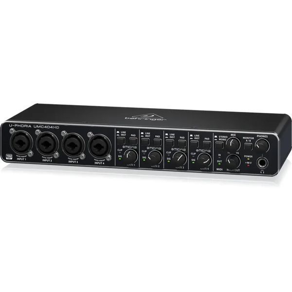 Аудіоінтерфейс BEHRINGER UMC404HD