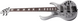 Бас-гітара Ibanez BTB25TH5 SLM - фото 4