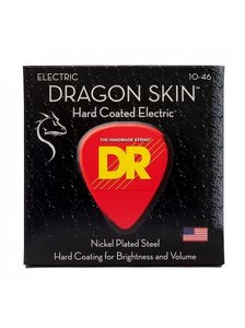Струни для електрогітари DR Strings Dragon Skin Electric - Medium (10-46)