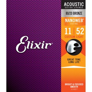 Набор струн для акустической гитары Elixir AC NW CL