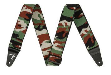 Ремень гитарный Fender Strap 2" Weighless Camo Woodland