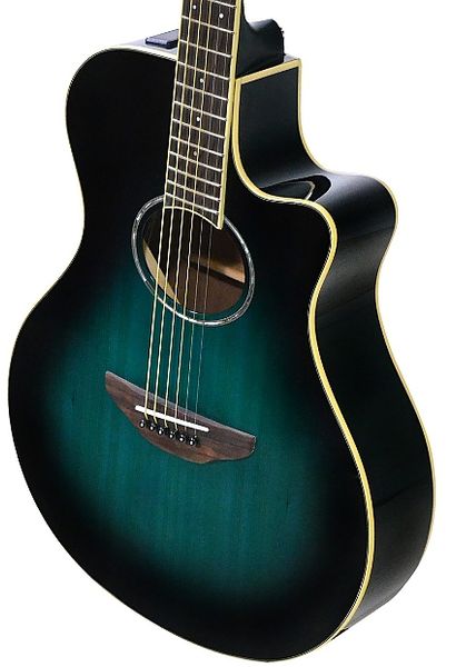 Электроакустическая гитара YAMAHA APX600 (Oriental Blue Burst)