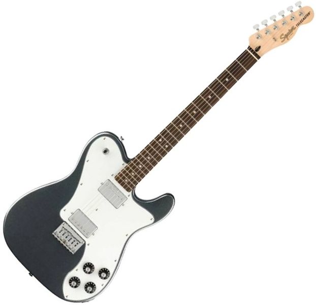Електрогітара Squier by Fender Affinity Series Telecaster Deluxe HH LR Charcoal Frost Metallic