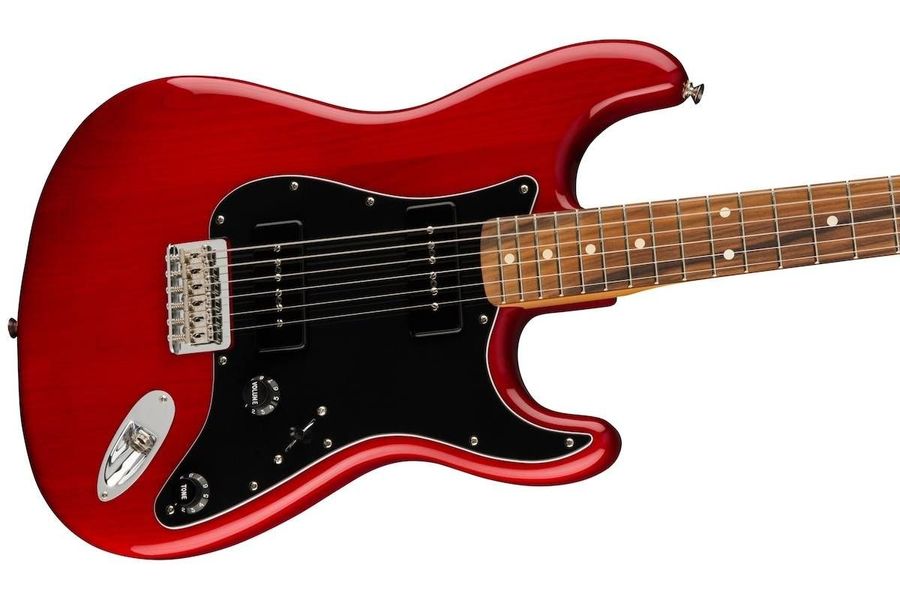Електрогітара Fender Noventa Stratocaster Pf Crimson Red Transparent