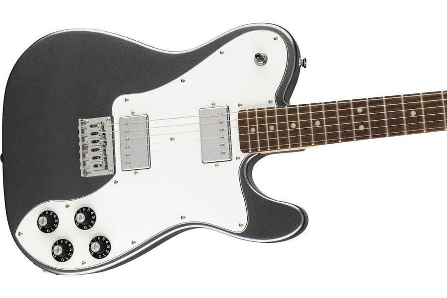 Електрогітара Squier by Fender Affinity Series Telecaster Deluxe HH LR Charcoal Frost Metallic