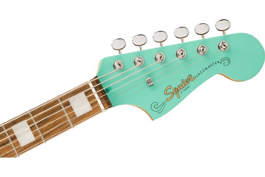 Электрогитара SQUIER PARANORMAL BARITONE JAZZMASTER HH SEA FOAM GREEN
