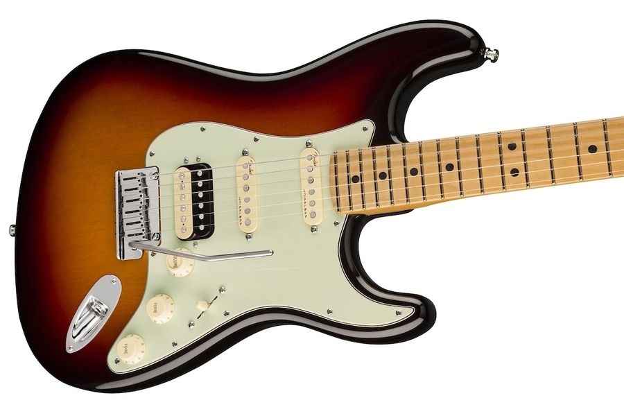 Електрогітара Fender American Ultra Stratocaster HSS MN Ultraburst