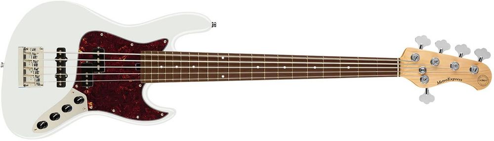 Бас-гітара Sadowsky MetroLine 21-Fret Hybrid P/J Bass, Alder, 5-String (Solid Olympic White High Polish)