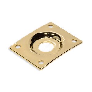 Разъем-планка PAXPHIL HJ005 GD Rectangular Jack Plate (Gold)