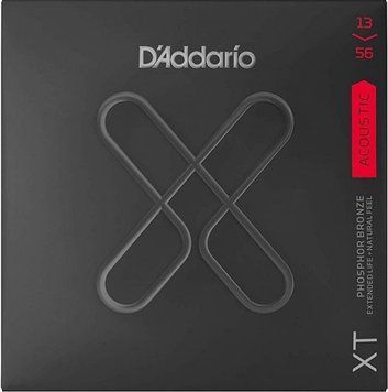 Струни для акустичної гітари D'ADDARIO XTAPB1356 XT PHOSPHOR BRONZE MEDIUM (13-56)