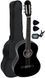 Класична гітара GEWA Basic 4/4 Black (+ чохол, тюнер, медіатори) - фото 1