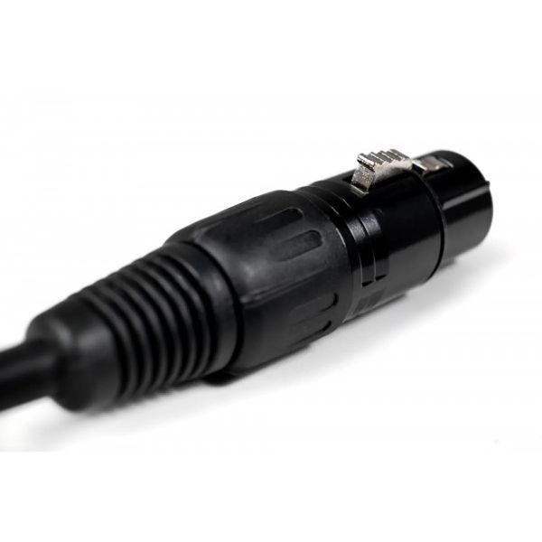 Кабель микрофонный Cascha CCS-M1BK1 (Standard Line XLR, Black, 1 м)