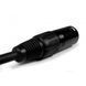 Кабель микрофонный Cascha CCS-M1BK1 (Standard Line XLR, Black, 1 м) - фото 7