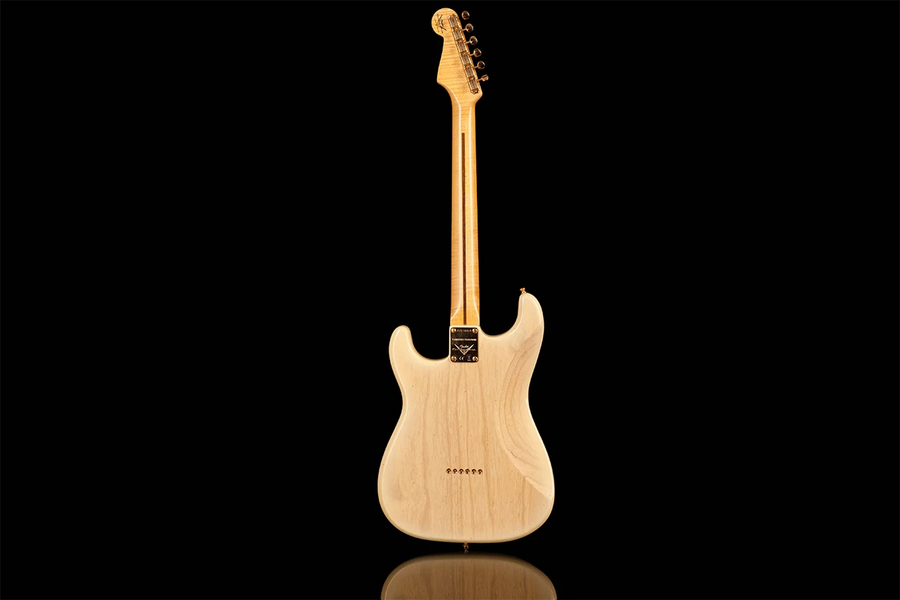 Електрогітара Fender Custom Shop Limited Edition '55 Hardtail Stratocaster Journeyman Relic Gold Hardware Natural Blonde