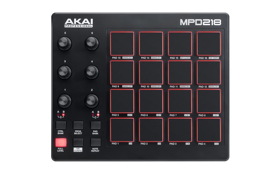 MIDI контролер AKAI MPD218