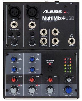 Мікшерний пульт ALESIS MULTIMIX 4 USB
