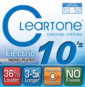 Струни для електрогітари CLEARTONE 9420 Electric Nickel-Plated Heavy Bottom (10-52)