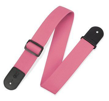 Гітарний ремінь Levy's M8POLY-PNK Classics Series Polypropylene Guitar Strap (Pink)