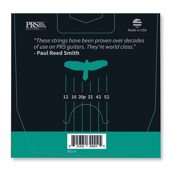 Струны для электрогитары PRS Classic Heavy Guitar Strings 12-52