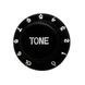 Ручка для потенціометра PAXPHIL KPT23 Strat Tone Knob (Black) - фото 1