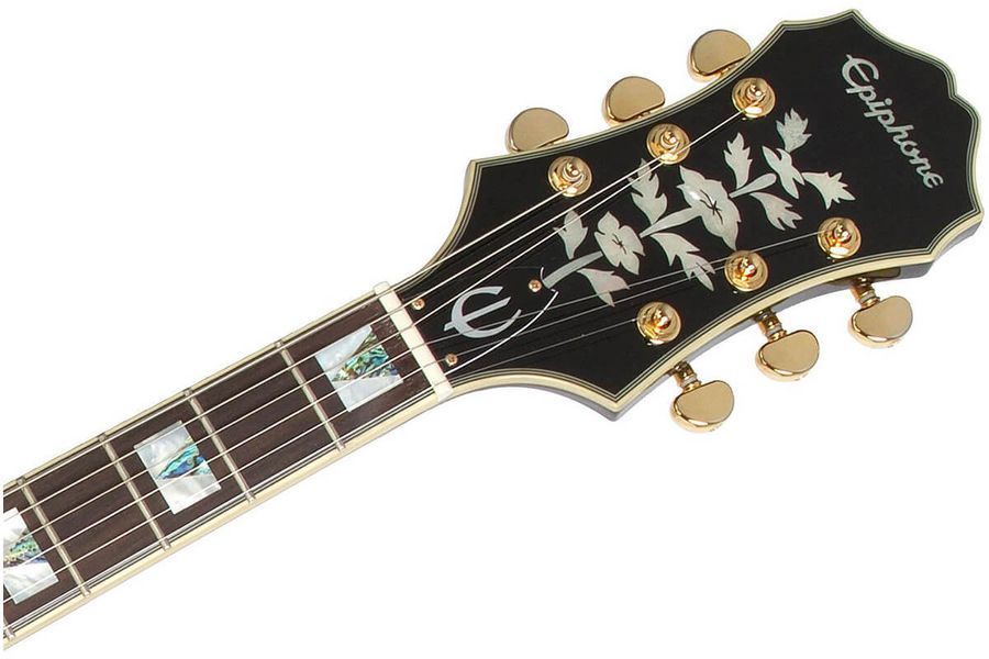 Полуакустическая электрогитара EPIPHONE SHERATON - II PRO EBONY