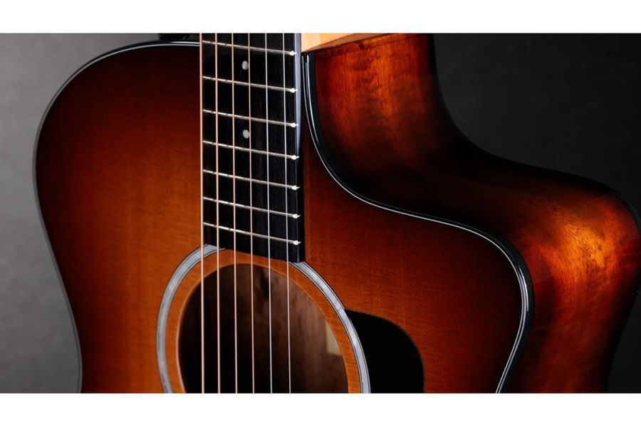 Электроакустическая гитара TAYLOR GUITARS 214CE-K SB PLUS с кексом