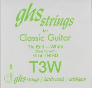 Струны для классической гитары GHS STRINGS T3W Single String Classic