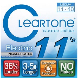 Струны для электрогитары CLEARTONE 9411 Electric Nickel-Plated Medium (11-48)