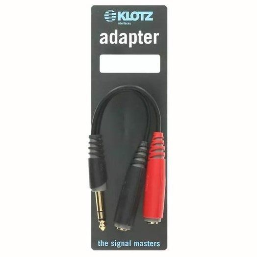 Адаптер Klotz AYS-1 Y-Cable Adapter Black