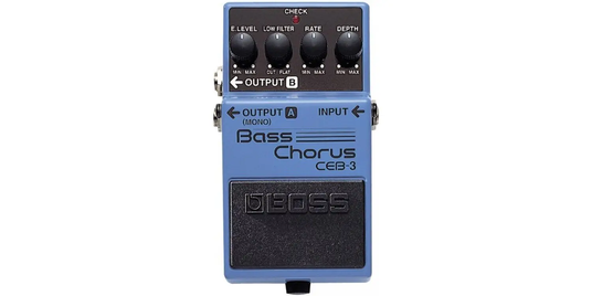 Педаль эффектов Boss CEB3 Bass Chorus ○ Купить в интернет