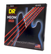 Струны для бас-гитары DR Strings NEON Red Bass - Medium (45-105) - фото 3
