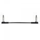 Кабель комутаційний Cascha CCA-PC110 (Advanced Line Patch Cable Flat, Black, 10 см) - фото 1
