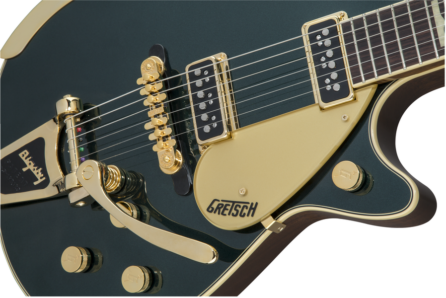 Электрогитара GRETSCH G6128T-57 VINTAGE SELECT '57 DUO JET w/Bigsby CADILLAC GREEN