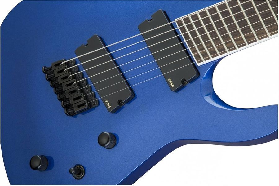 Электрогитара Jackson X-Series Soloist SLAT7 MS LR Multi Scale Metallic Blue
