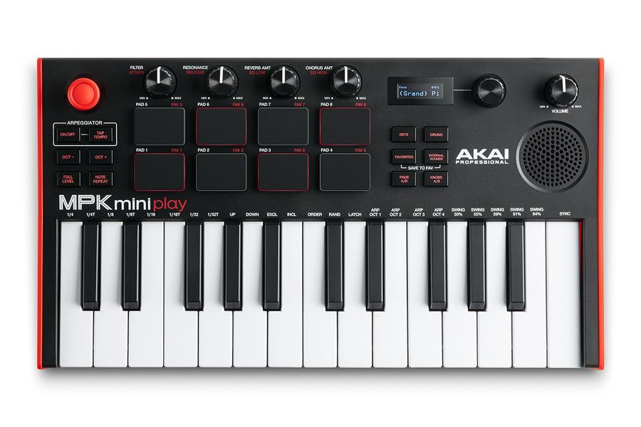 MIDI клавиатура AKAI MPK Mini Play MK3