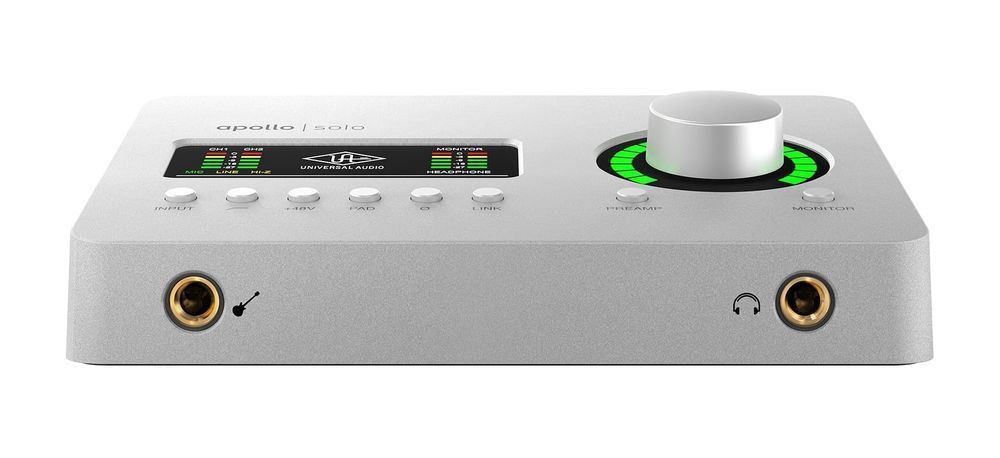 Аудиоинтерфейс Universal Audio Apollo Solo Heritage Edition (Desktop/Mac/Win/TB3)