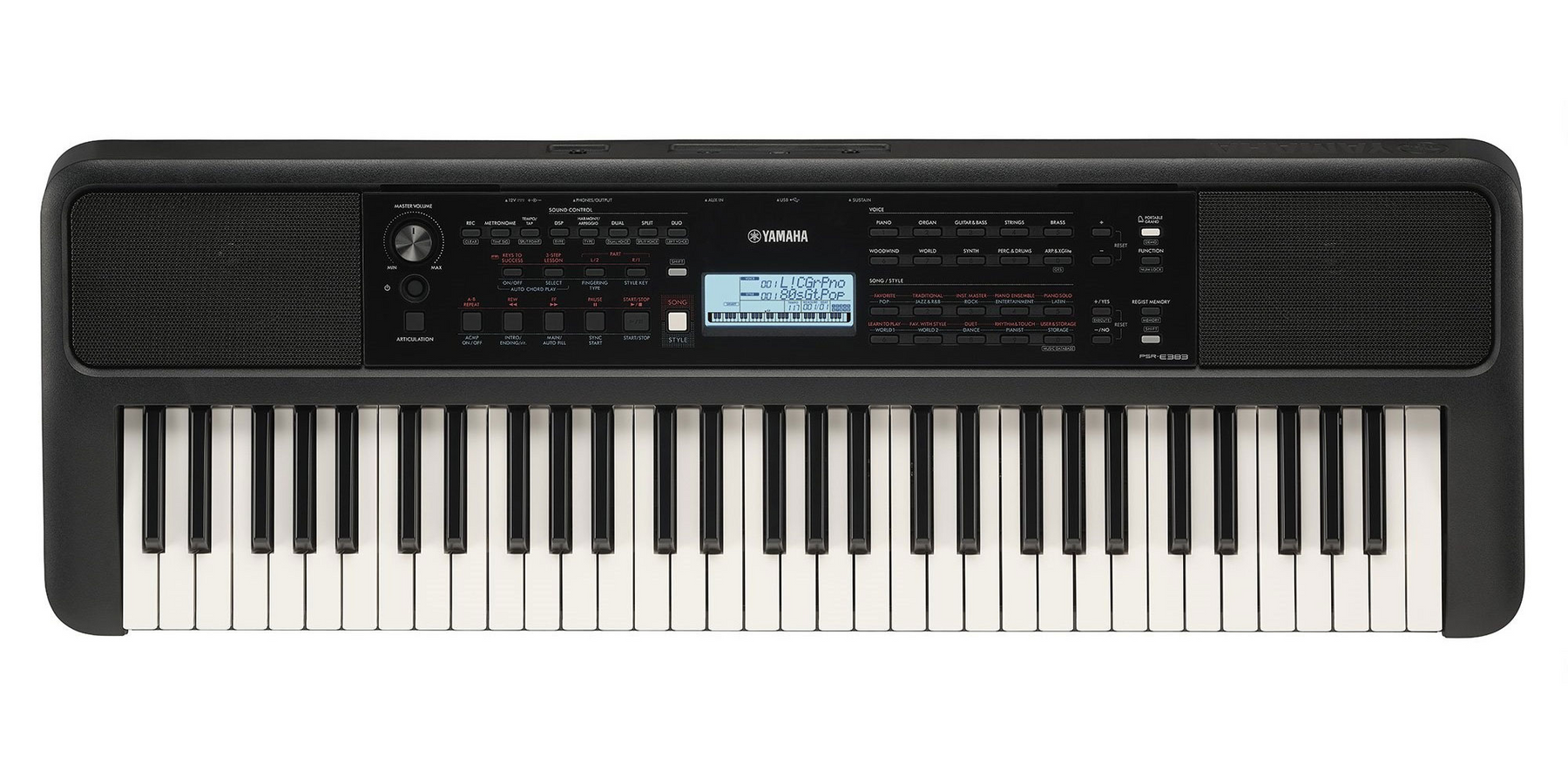 Синтезатор Yamaha PSR-E383 ○ Купить в интернет-магазине