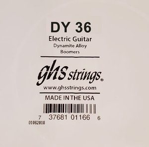 Струни для електрогітари GHS STRINGS DY36