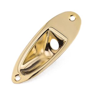 Разъем планка PAXPHIL HJ101 GD Strat Style Jack Plate (Gold)