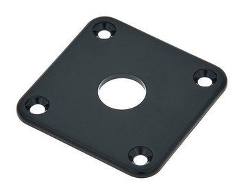Роз'єм-планка Paxphil DR-002 BK Jack Plate Les Paul Plastic (Black)