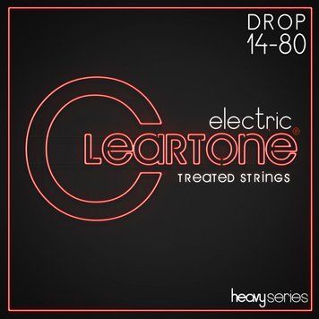 Струни для електрогітари CLEARTONE 9480 Electric Heavy Series Drop A (14-80)